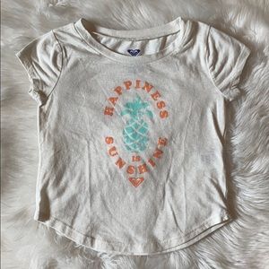 VGUC size 3 RoxyGirl Happiness is Sunshine Tee!